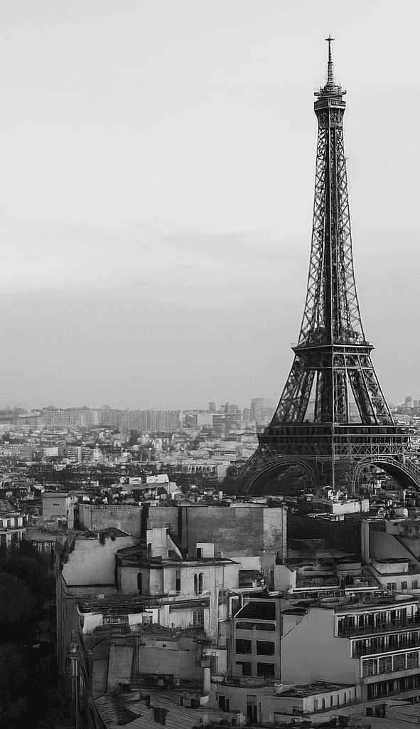 Paris view with Eiffel Tower - mobile